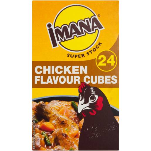 Imana Chicken Super Stock Cubes 24 Pack
